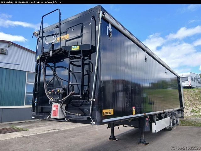 Auflieger mit Walkingfloor LEGRAS Schubboden FMA Edition BLACK-White, Schubbodenau