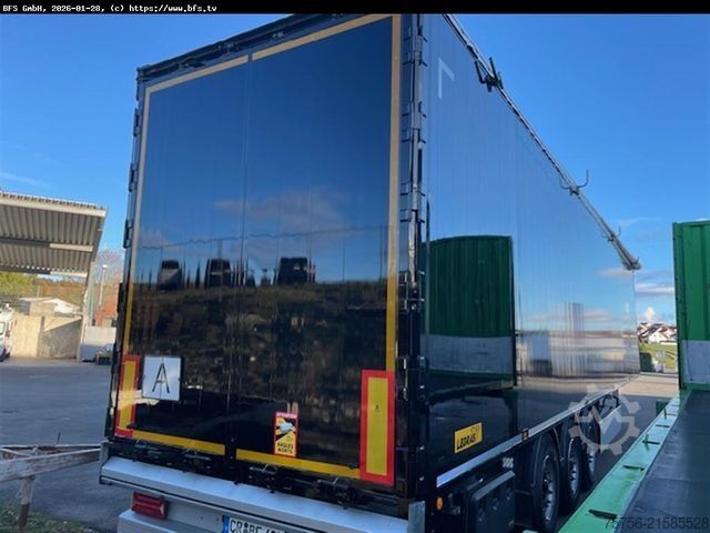 Auflieger mit Walkingfloor LEGRAS Schubboden FMA Edition BLACK-White, Schubbodenau