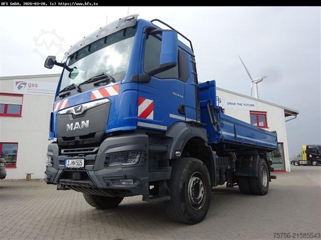 Kipper LKW MAN TGS (TG3) 18.510 4x2 BLS 3-Seiten Kipper, Sicher