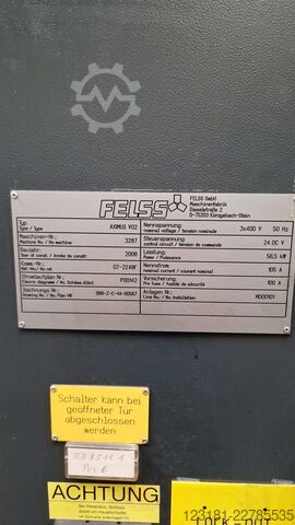 Gear cutting machine Felss Aximus V02