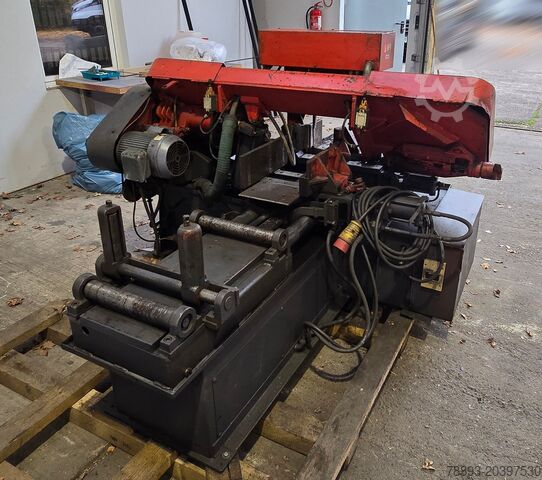 Bandsägeautomat mit hydr. Materialvorsch Amada Bandsägeautomat HA 250