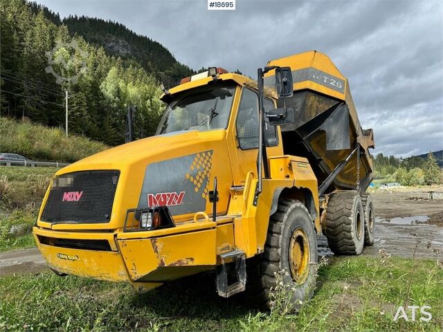 Muldenfahrzeug Moxy MT26 6x6 Dumper. Delivered Certified.