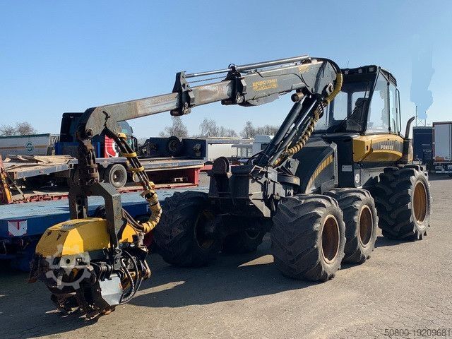 Forestry vehicle Ponsse Ergo H6, Harvester, Forstmaschine, Kran