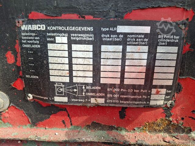 Low loader BURG BPDO 12-24 L