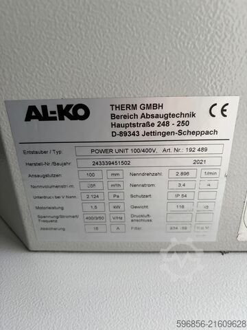 AL-KO Energieeinheit 100/400V APU 100 AL-KO POWER UNIT 100/400V APU 100 AL-KO POWER UNIT 100/400V APU 100