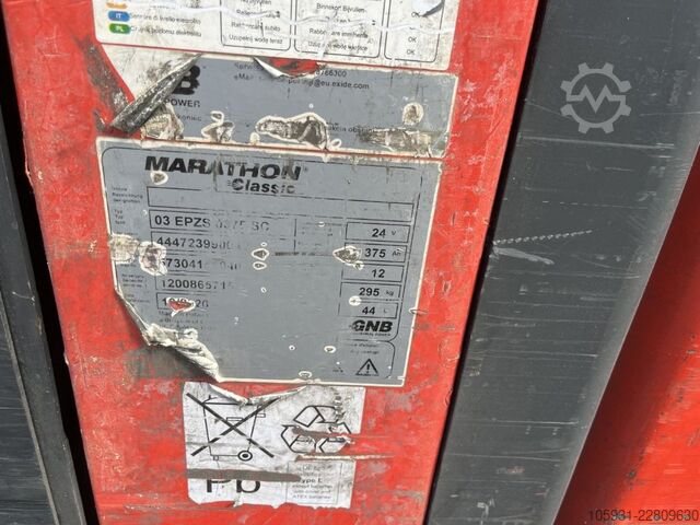 Stand-on stacker Linde D14SP