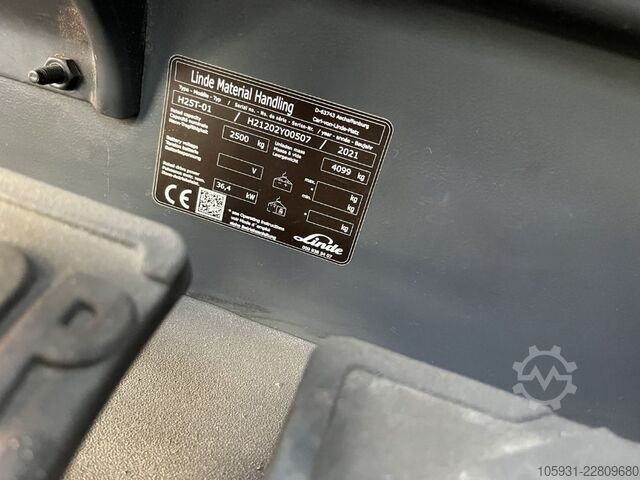 LPG Forklifts Linde H25T-01