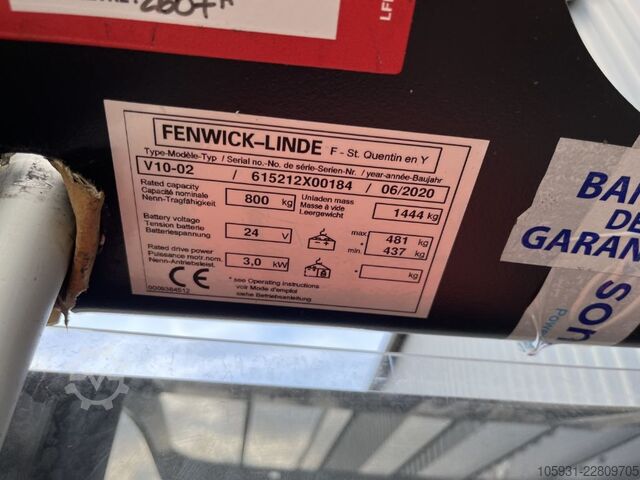 Low Level Order Picker Linde V10