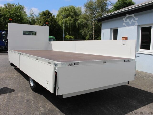 Pritschenwagen Fuso FUSO 9C18 Canter Alu Pritsche 6m x 2.3m "slim" Verkehrssicherung