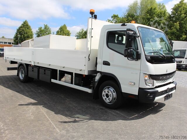 Pritschenwagen Fuso FUSO 9C18 Canter Alu Pritsche 6m x 2.3m "slim" Verkehrssicherung