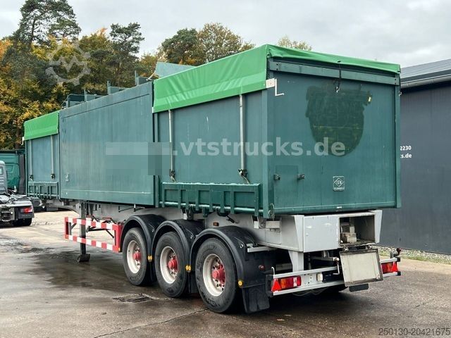 Tipper semitrailer FELDBINDER KIS 48,3K Getreideauflieger