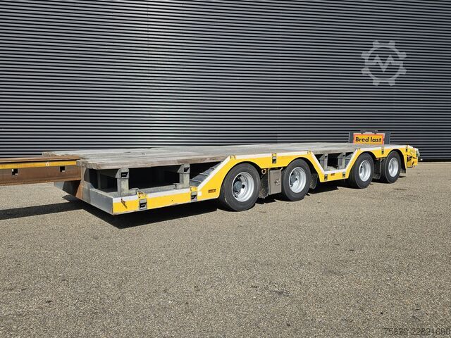 Tieflader Broshuis 4AOU-16-40 / RADMULDEN / AUSZIEBAR