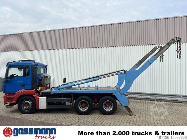 Kipper LKW MAN TGS 26.440 6X4 BB, Tele-Absetzer