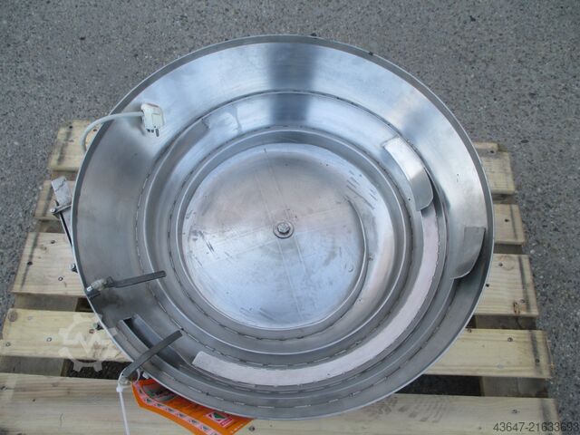 Vibrationsförderer, Teileförderer, Edelstahl BONINO VD4N