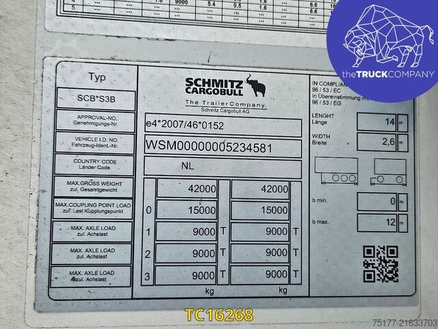 Refrigerated/frozen transport Schmitz Cargobull 