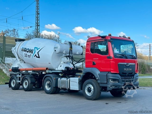 Auflieger EUROMIX MTP - Fahrmischer EM 10 L 2-Achser