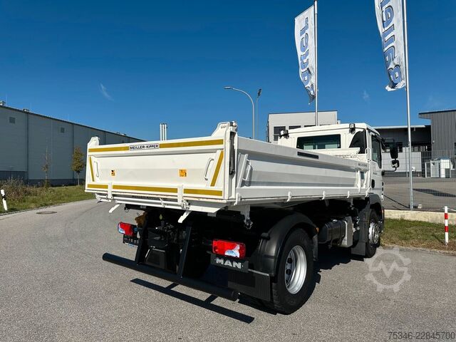 Tipper truck MAN TGM 15.290/Kipper/4x2/NL7,7 To/AHK/Nur55 tkm/Top