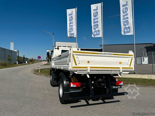 Tipper truck MAN TGM 15.290/Kipper/4x2/NL7,7 To/AHK/Nur55 tkm/Top