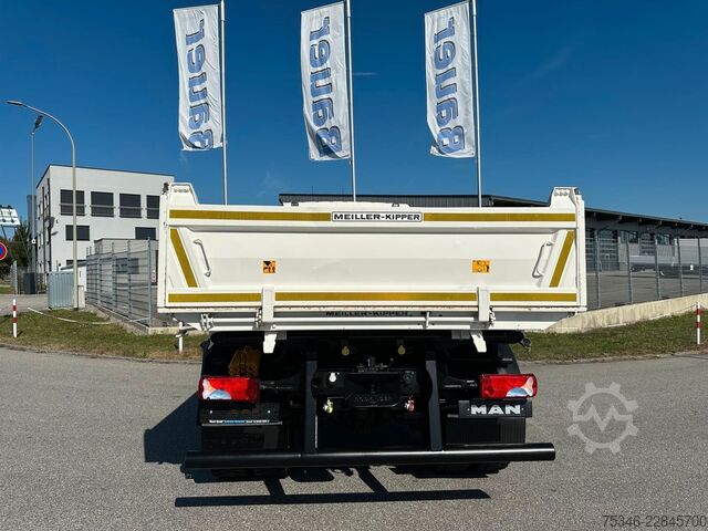 Tipper truck MAN TGM 15.290/Kipper/4x2/NL7,7 To/AHK/Nur55 tkm/Top