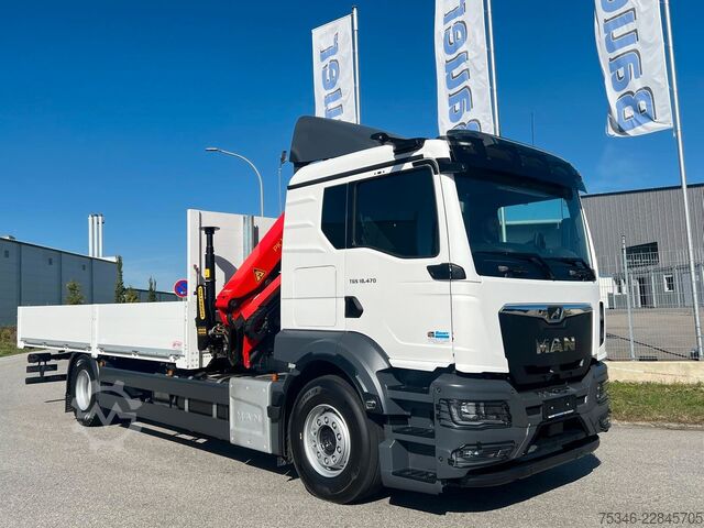 Special purpose truck MAN TGS 18.470 BL/ PK 14.502 /17m/Prit. 6,20m/ 9 tkm