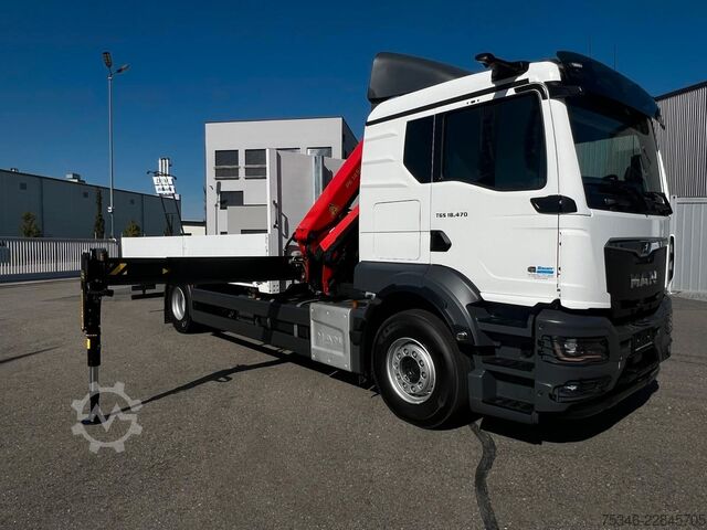 Special purpose truck MAN TGS 18.470 BL/ PK 14.502 /17m/Prit. 6,20m/ 9 tkm