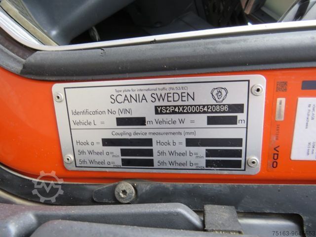 Kipper LKW SCANIA P 410 4x2 2-Achs Kipper Meiller Bordmatik