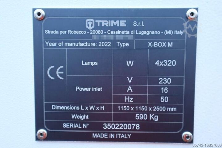 Light tower Trime X-BOX M 4x 320W Valid inspection, *Guarantee
