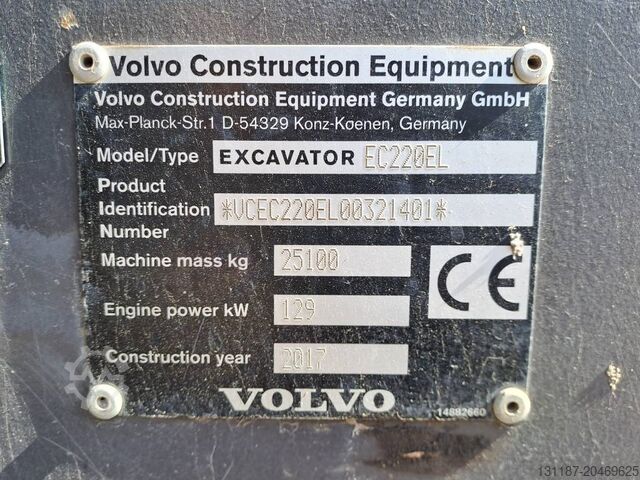 Raupenbagger Volvo EC220EL
