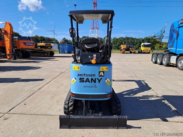 Minibagger Sany SY 19 E Electric (3 Buckets)