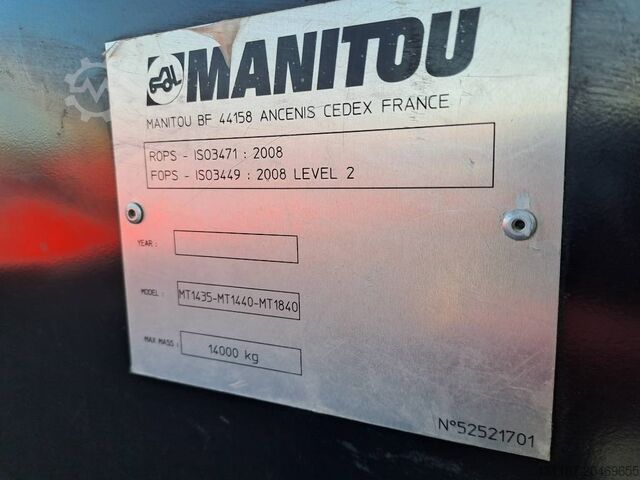 Teleskoplader Manitou MT 1440