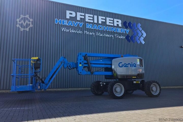 Articulated boom lift Genie Z45/25 XC Diesel, 4x4 Drive, 16m Working Height, 7