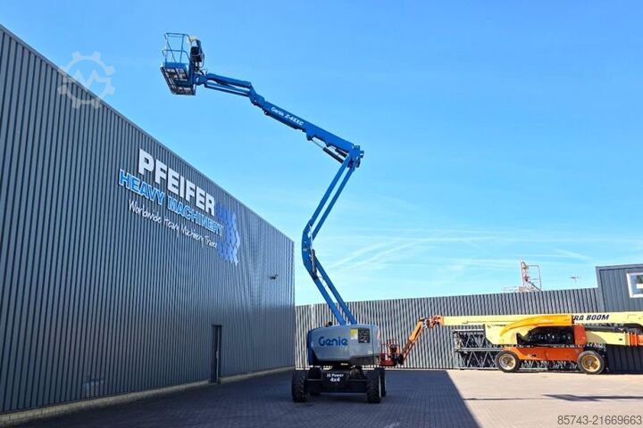Articulated boom lift Genie Z45/25 XC Diesel, 4x4 Drive, 16m Working Height, 7