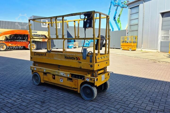 Scissor lift Haulotte Compact 8 Electric, 8.2m Working Height, 350kg Cap