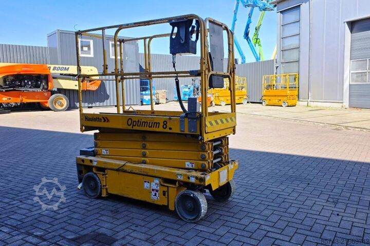 Scissor lift Haulotte Optimum 8 Electric, 7.77m Working Height, 230kg Ca