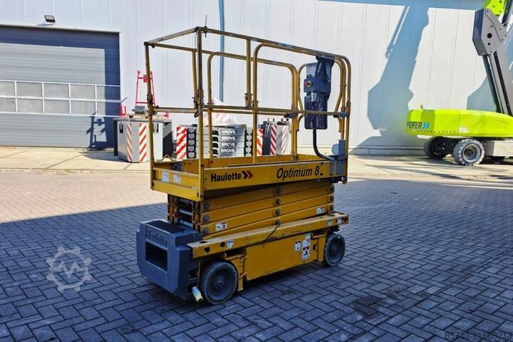 Scissor lift Haulotte Optimum 8 Electric, 7.77m Working Height, 230kg Ca