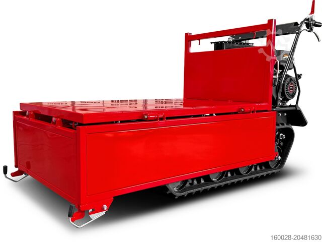 Tracked dumper mini dumper petrol dumper SCHORR Minidumper 1000kg RR1000DHKB PRO