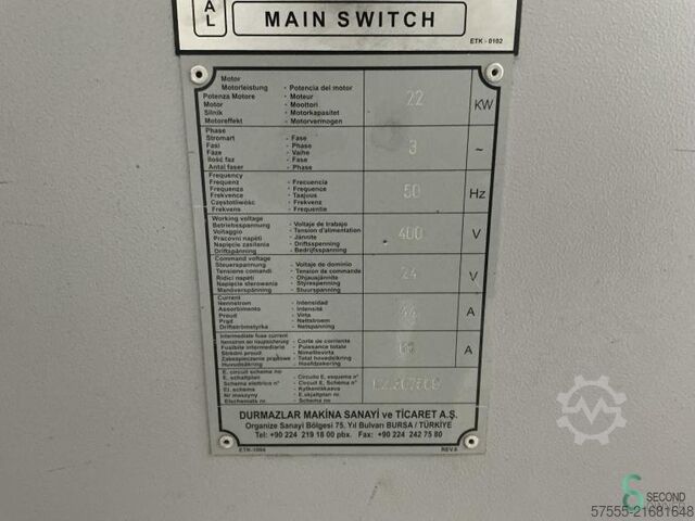 Blechscheren  Durma VS 3010, 3080x10mm 2007 Durma VS 3010, 3080x10mm