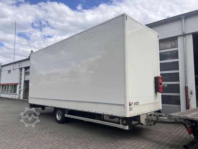 Open trailer with tarp Ackermann Z-KA-F10.5/7,5  1 Achs Planenanhänger 10,5 t GG