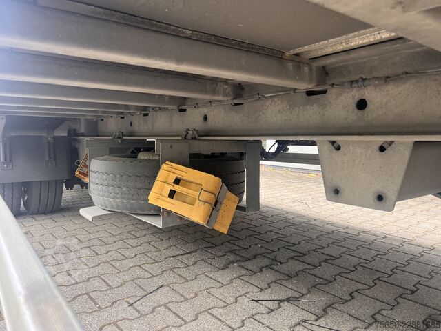 Open trailer with tarp Ackermann Z-KA-F10.5/7,5  1 Achs Planenanhänger 10,5 t GG