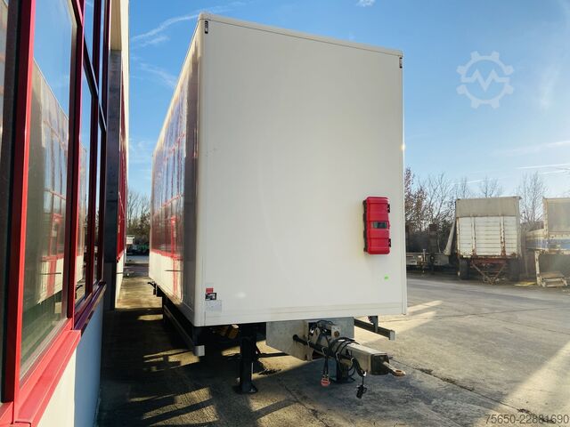 Box trailer Ackermann Z-KA-F10.5/7,5  1 Achs Kofferanhänger mit Ladebordwand 10,5 t GG