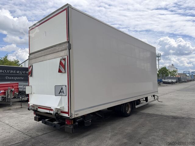 Box trailer Ackermann Z-KA-F10.5/7,6  1 Achs Kofferanhänger mit Ladebordwand 10,5 t GG