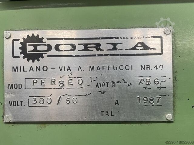 Vertical sanding machine, surface sanding machine, cup sanding machine, surface sanding machine, swi DORMAC / DORIA Perseo