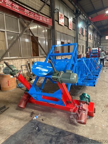 Construction machine Canal paver smooth