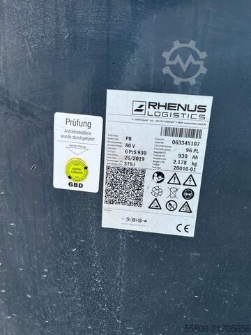 Electric 4-wheel forklift Still Still RX 60 45 / ZV - SS / Batterie 2019 - 70 %