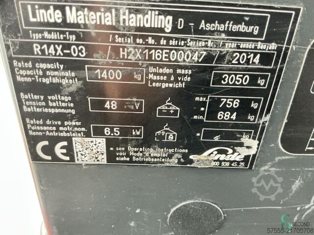 Reach truck Linde R14X-03