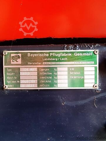 Forage wagon Landsberg Pöttinger LH 3631