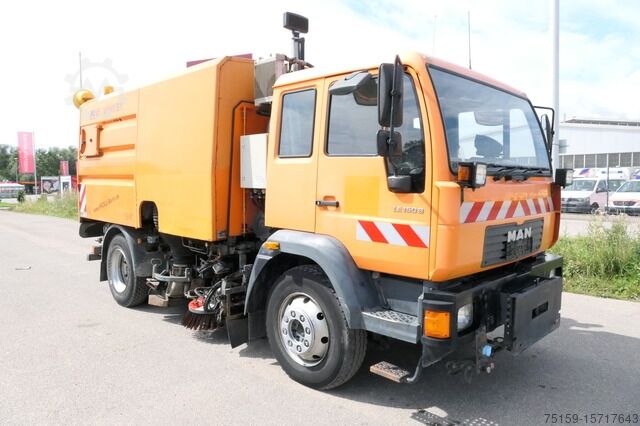 Spezial-LKW man LE 1608 KOMMUNAL KROLL BY SFZ - Rechtslenker