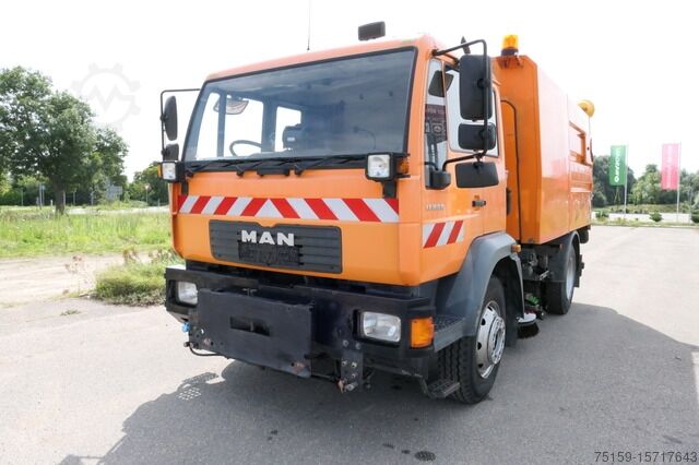 Spezial-LKW man LE 1608 KOMMUNAL KROLL BY SFZ - Rechtslenker