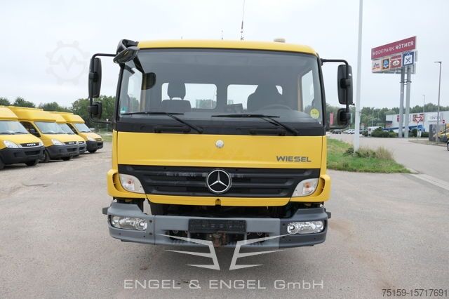 Swap body truck mercedes-benz KAMAG WBH 25 Wiesel Terberg Umsetzfahrz. Sattelkupplung KLIMA WEBASTO