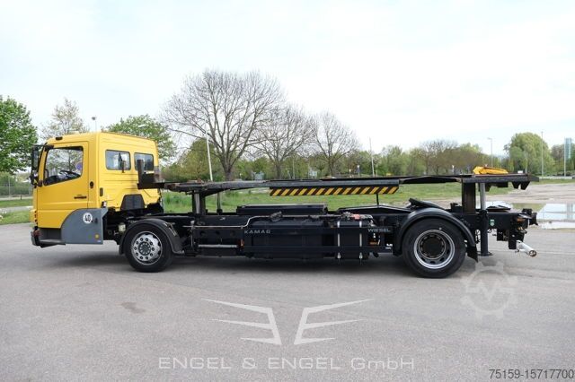 Swap body truck mercedes-benz KAMAG WBH 25 Wiesel Terberg Umsetzfahrz. Sattelkupplung KLIMA WEBASTO